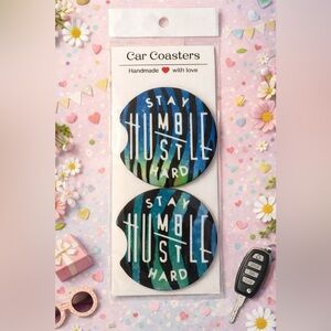 Inspirational Car Coasters Set